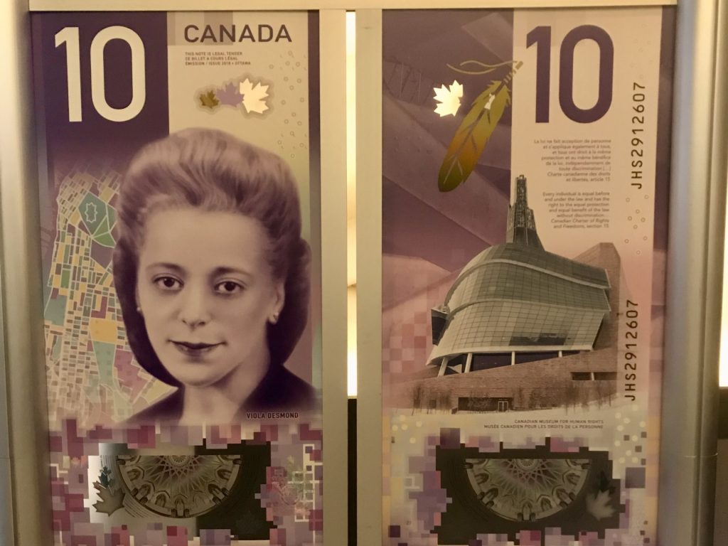 Currency as a Canvas, Celebrating Viola Desmond and Harriet Tubman